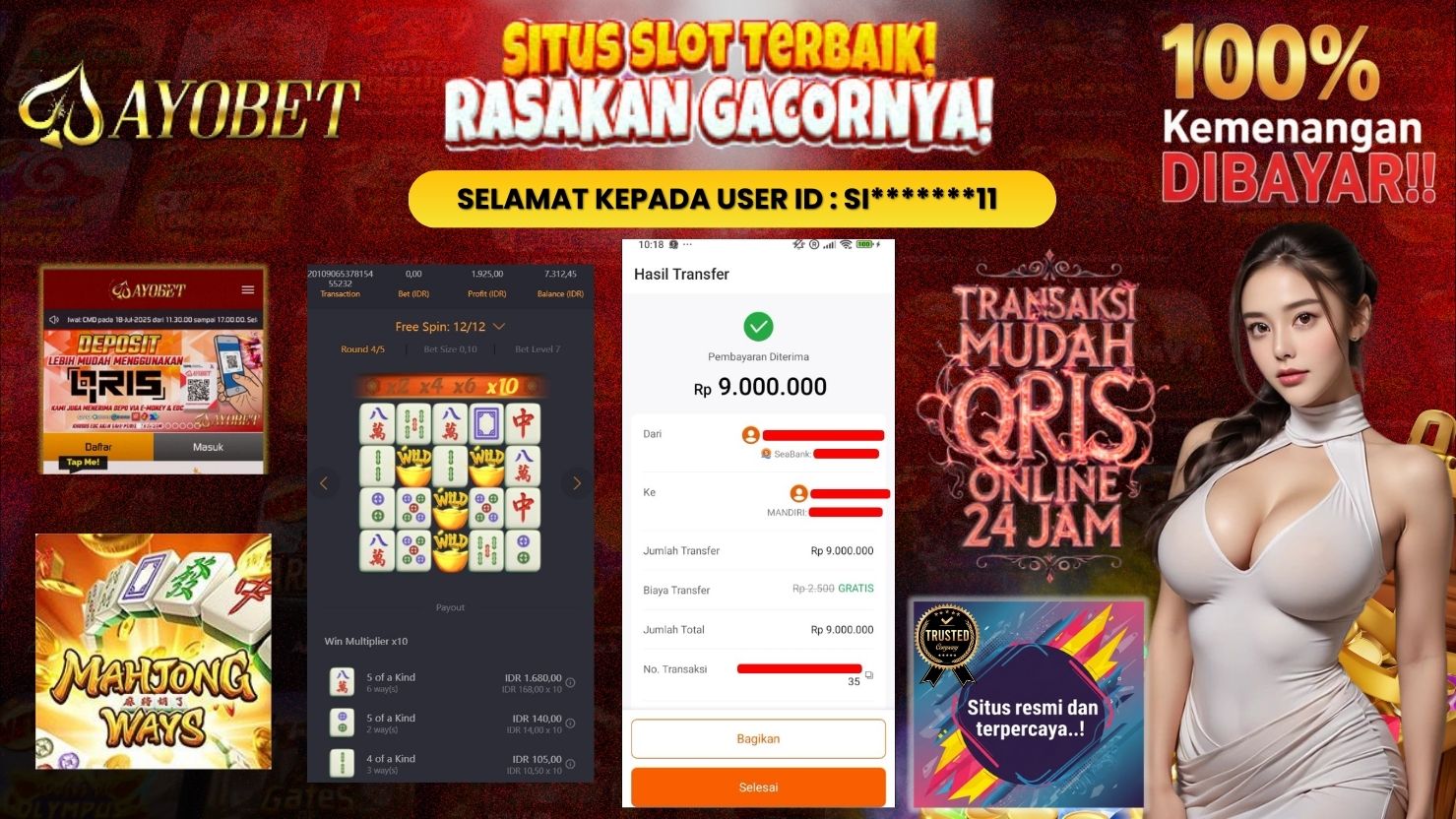 AYOBET JACKPOT SLOT MAHJONG WAYS